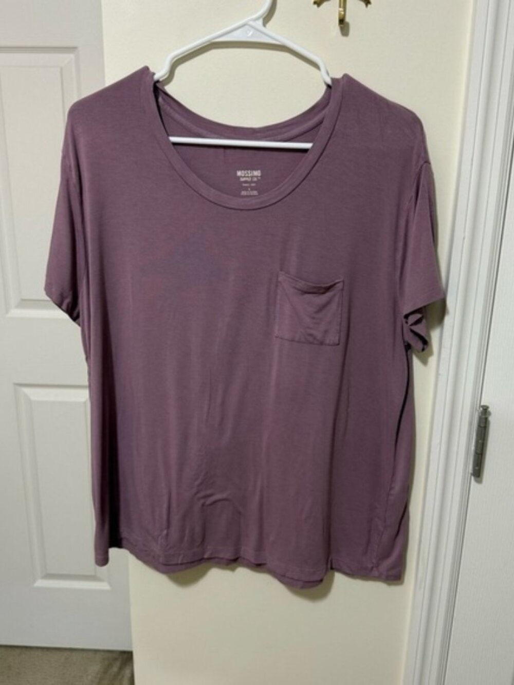 Mossimo Supply Co Purple Relaxed Boxy T-Shirt